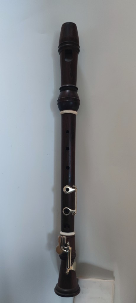 Dřevěná zobcová flétna